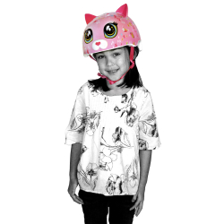 Kask dziecięcy juniorski C-PREME ASTRO CAT pink roz. S CHILD FS 5+ (50-54 cm) (NEW)