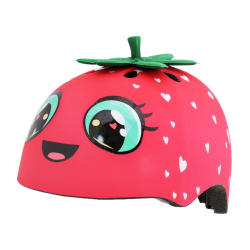 Kask dziecięcy juniorski RASKULLZ STRAWBABY roz. XS TODDLER FS 3+ (48-52 cm) (NEW 2026)