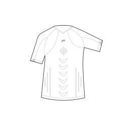 Koszulka męska FUSE STAYCOOL Megalight 140 T-Shirt / XL biała
