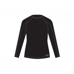 Koszulka damska FUSE MERINO długi rękaw / XL czarna