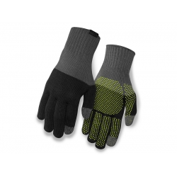 Rękawiczki zimowe GIRO KNIT MERINO WOOL długi palec grey black roz. L/XL (NEW)