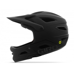 Kask full face GIRO SWITCHBLADE MIPS matte black gloss black roz. S (51-55 cm) (NEW)