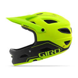 Kask full face GIRO SWITCHBLADE INTEGRATED MIPS matte lime black roz. L (59-63 cm)