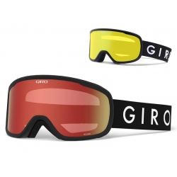 Gogle zimowe GIRO ROAM BLACK CORE (szyba AMBER ROSE 40% S2 + YELLOW 77% S1) (NEW)