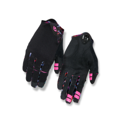 Rękawiczki damskie GIRO LA DND długi palec black tropical daze roz. M (obwód dłoni 170-189 mm / dł. dłoni 170-184 mm) (D