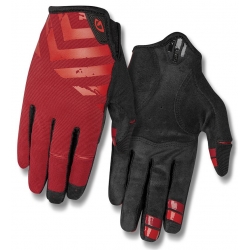 Rękawiczki męskie GIRO DND długi palec dark red birght red roz. M (obwód dłoni 203-229 mm / dł. dłoni 181-188 mm)
