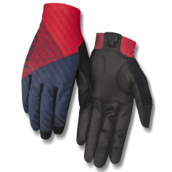 Rękawiczki damskie GIRO RIV'ETTE CS długi palec tri split red midnight roz. M (obwód dłoni 170-189 mm / dł. dłoni 170-18