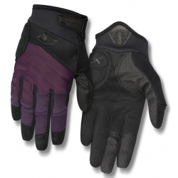 Rękawiczki damskie GIRO XENA długi palec dusty purple black roz. L (obwód dłoni 190-204 mm / dł. dłoni 185-195 mm)