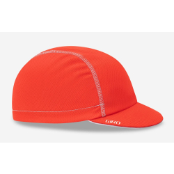 Czapka GIRO PELOTON CAP bright red, One Size (NEW 2025)