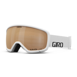 Gogle zimowe GIRO RINGO WHITE WORDMARK (Szyba lustrzana kolorowa VIVID-Carl Zeiss EMBER 19-42% S2) (NEW 2024/2025)