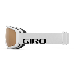 Gogle zimowe GIRO RINGO WHITE WORDMARK (Szyba lustrzana kolorowa VIVID-Carl Zeiss EMBER 19-42% S2) (NEW 2024/2025)