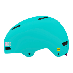 Kask dziecięcy juniorski GIRO DIME FS MIPS matte screaming teal roz. S (51-55 cm) (WYPRZEDAŻ -50%)