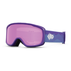 Gogle zimowe juniorskie GIRO BUSTER PURPLE LINTICULAR (Szyba lustrzana kolorowa AMBER PINK 19-42% S2) (NEW 2024/2025)