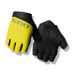 Rękawiczki męskie GIRO BRAVO II GEL krótki palec highlight yellow roz. XXL (obwód dłoni od 267 mm / dł. dłoni od 211 mm)