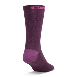 Skarpety GIRO SEASONAL MERINO dark cherry/raspberry roz. M (40-42) (NEW 2025)