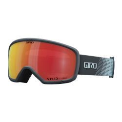 Gogle zimowe GIRO RINGO DARK SHARK LIGHT STREAKER (Szyba lustrzana kolorowa VIVID-Carl Zeiss EMBER 19-42% S2) (NEW 2023/