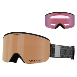 Gogle zimowe GIRO ELLA BLACK MONOGRAM (szyba VIVID COPPER 19-42% S2 + VIVID INFRARED 62% S1) (NEW 2024/2025)