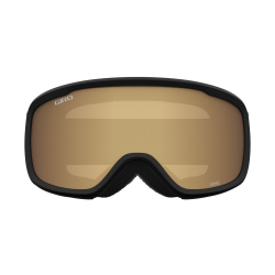 Gogle zimowe GIRO MOXIE BLACK WHITE CHUTE (szyba AMBER GOLD 19-42% S2 + YELLOW 77% S1) (NEW 2024/2025)