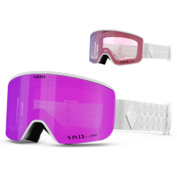Gogle zimowe GIRO ELLA WHITE BLISS (szyba VIVID PINK 00% S2 + VIVID INFRARED 62% S1) (NEW 2024/2025)