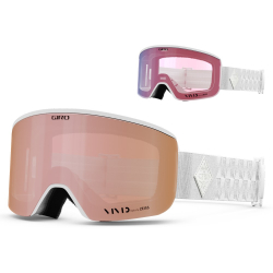 Gogle zimowe GIRO ELLA WHITE BLISS (szyba VIVID ROSE GOLD 19-42% S2 + VIVID INFRARED 62% S1) (NEW 2024/2025)