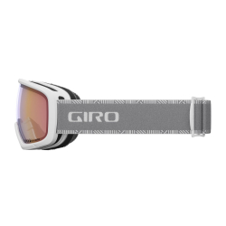 Gogle zimowe GIRO MILLIE WHITE AND GREY CHUTE (szyba VIVID INFARED 00% S2) (NEW 2024/2025)