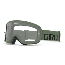 Gogle GIRO TEMPO MTB hedge green (Szyba Przeźroczysta 99% S0) mocowanie pod zrywki (NEW)