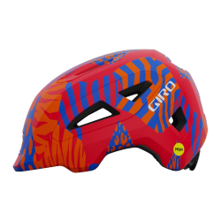 Kask dziecięcy GIRO SCAMP II matte red animal roz. XS (45-49 cm) (NEW 2025)