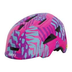 Kask dziecięcy GIRO SCAMP MIPS II matte pink animal roz. XS (45-49 cm) (NEW 2025)