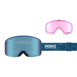 Gogle zimowe GIRO AXIS POW (Szyba lustrzana kolorowa VIVID-Carl Zeiss ROYAL 19-42% S2 + Szyba lustrzana kolorowa VIVID-C