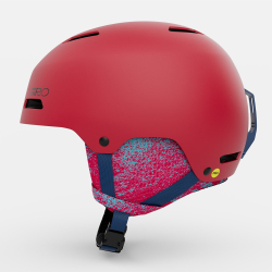 Kask zimowy juniorski GIRO CRUE matte red roz. S (52-55.5 cm) (NEW 2025/2026)