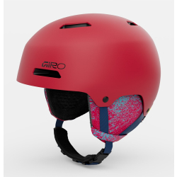 Kask zimowy juniorski GIRO CRUE matte red roz. M (55.5-59 cm) (NEW 2025/2026)
