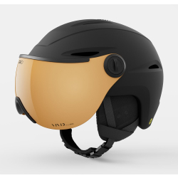 Kask zimowy damski GIRO ESSENCE MIPS matte black / VIVID copper roz. S (52-55.5 cm) (NEW 2025/2026)