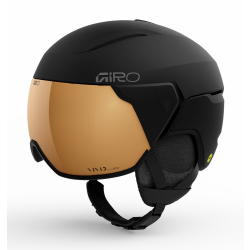 Kask zimowy damski GIRO ARIA SPHERICAL matte black / VIVID copper roz. M (55.5-59 cm) (NEW 2025/2026)