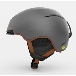 Kask zimowy GIRO JACKSON MIPS matte metallic coal tan roz. L (59-62.5 cm) (NEW 2025/2026)