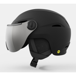 Kask zimowy GIRO VUE MIPS matte black / silver flash roz. M (55.5-59 cm) (NEW 2025/2026)