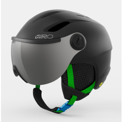Kask zimowy juniorski GIRO BUZZ MIPS matte black party blocks roz. S (52-55.5 cm) (NEW 2025/2026)