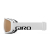Gogle zimowe GIRO RINGO WHITE WORDMARK (Szyba lustrzana kolorowa VIVID-Carl Zeiss EMBER 19-42% S2) (NEW 2024/2025)