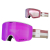 Gogle zimowe GIRO ELLA WHITE LX STRIPE (szyba VIVID PINK 00% S2 + VIVID INFRARED 62% S1) (NEW 2024/2025)