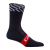 Skarpety GIRO SEASONAL MERINO red/white charcoal roz. M (40-42) (NEW 2025)