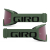 Gogle GIRO TAZZ MTB hedge green (Szyba kolorowa VIVID-Carl Zeiss TRAIL S2 + Szyba Przeźroczysta 99% S0) mocowanie pod zrywki (NEW)