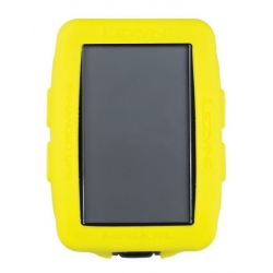 Gumowa obudowa do licznika LEZYNE MEGA XL GPS COVER żółta (NEW)