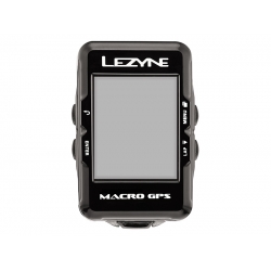 Licznik rowerowy LEZYNE Macro GPS HRSC Loaded (w zestawie opaska na serce + czujnik prędkości/kadencji) (DWZ)