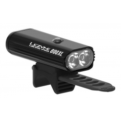 Lampka przednia LEZYNE LED MICRO DRIVE PRO 800XL REMOTE LOADED 800 lumenów, usb, przycisk wł/wył na kierownicy czarna (N