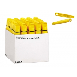 Łyżki do opon LEZYNE POWER LEVER XL BOX 30x 2szt. pudełko żółte (NEW)