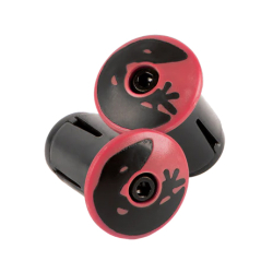 Korki do kierownicy LIZARDSKINS Road Bar End Plugs - Crimson Red para (NEW 2023)