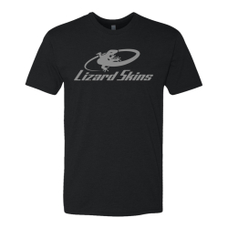 T-shirt LIZARD SKINS SUBTLE LOGO black roz. L (NEW 2023)