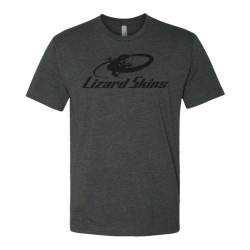 T-shirt LIZARD SKINS SUBTLE LOGO charcoal gray roz. M (NEW 2023)