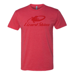 T-shirt LIZARD SKINS SUBTLE LOGO red roz. L (NEW 2023)