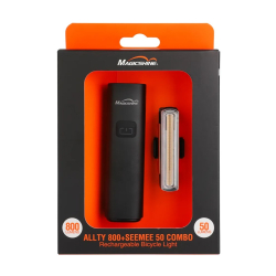 Zestaw MAGICSHINE Lampka przednia ALLTY 800 V2.0 FTR + Lampka tylna SEEMEE 50 V2.0 FTR (NEW)