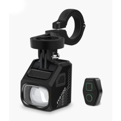 Lampka przednia MAGICSHINE EVO 1100 BLACK, 1100 lumenów, Czarna,  Zestaw Lampka + Uchwyt + Pilot (NEW 2025)